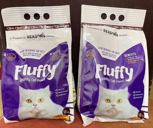 Fluffy Cat food 1.2kg